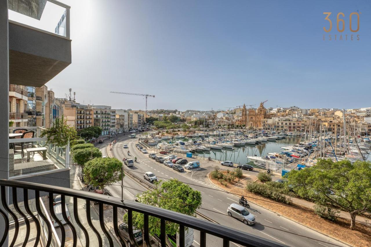 Stunning 3Br Marina View Apt In Pieta With Balcony By 360 Estates Екстер'єр фото